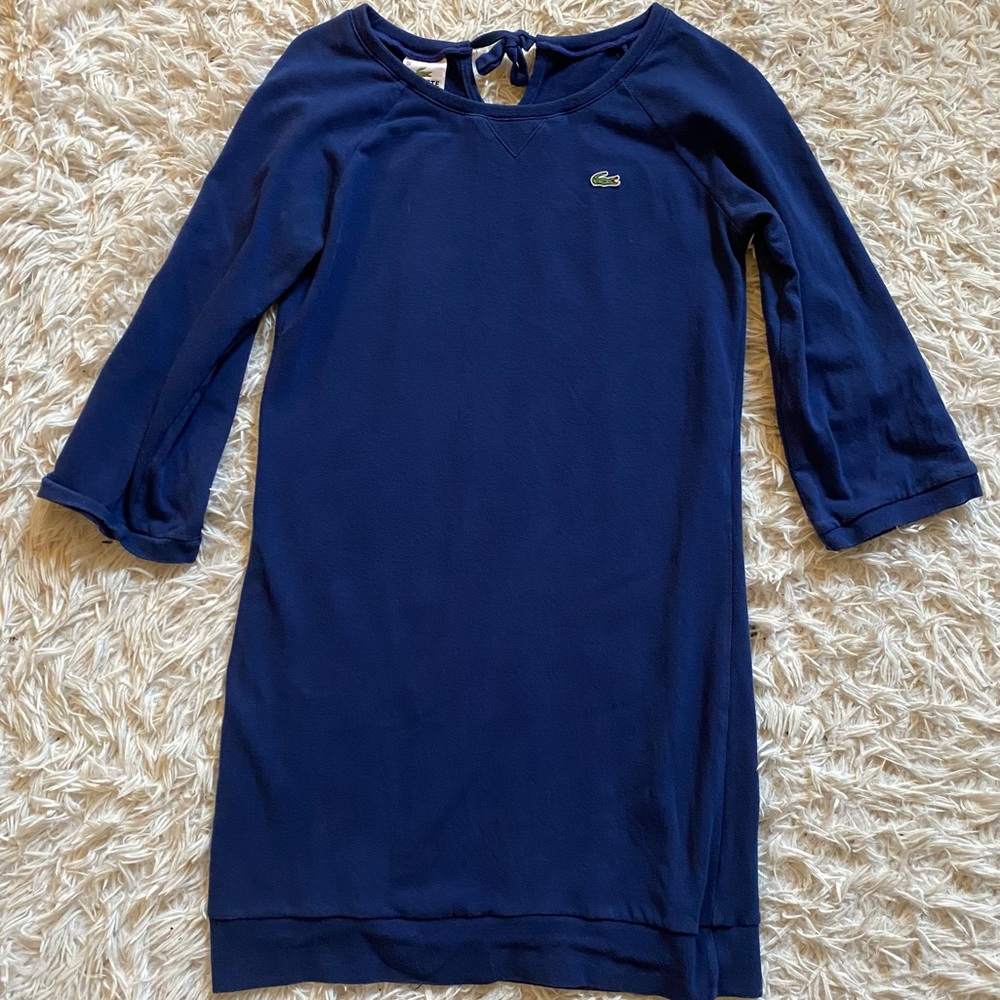 LACOSTE Sweatshirt Dress size 36